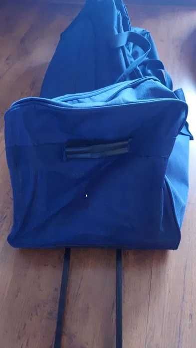 torba podróżna XXL 150 litrów pojemności, wymiary 95/39/41 kółka