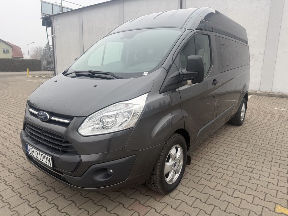 Ford Transit Custom L2H2 2.0 Tdci 9 osobowy Vat 23% Salon Polska
