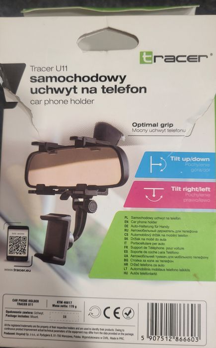 Samochodowy uchwyt na telefon