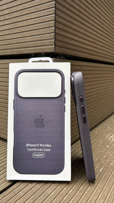 Etui z tkaniny TechWoven z MagSafe do iPhone’a 17 Pro Max Purple