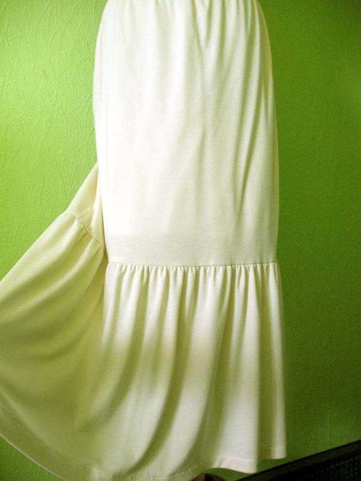 Spódnica - Dzianina - maxi 46 3XL biodra 120 cm