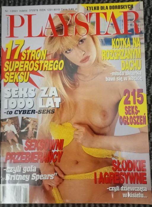 Czasopismo magazyn erotyczny PLAYSTAR 1 2001