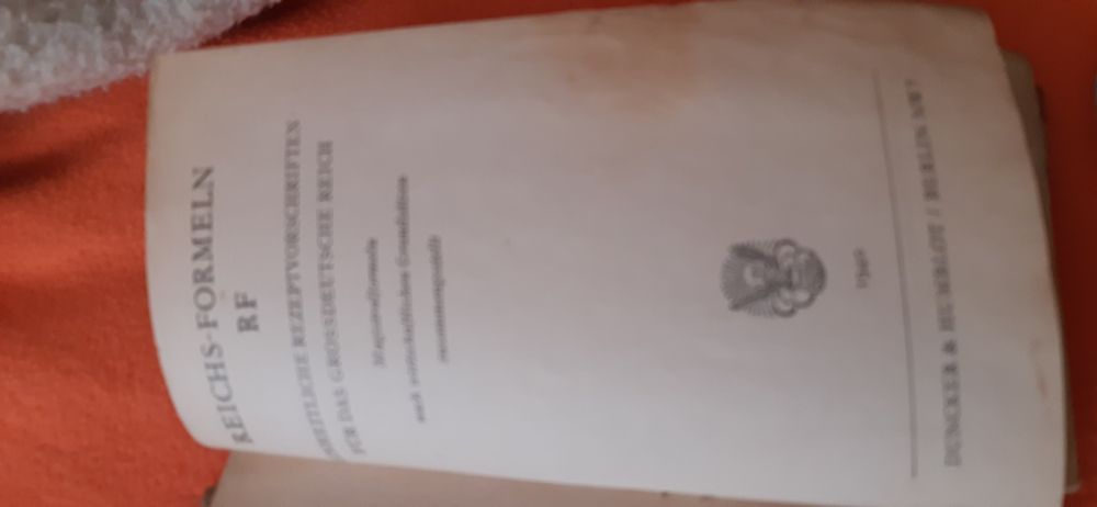 Przepisy do receptury aptecznej 1940r.