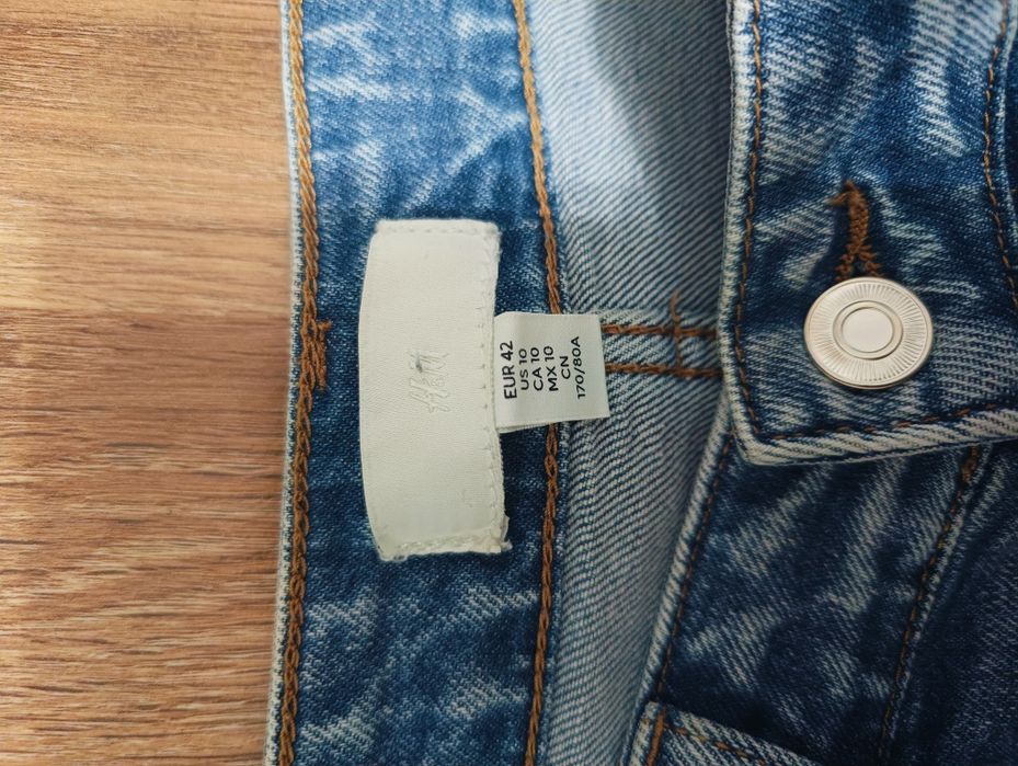 Spodnie damskie jeansowe H&M