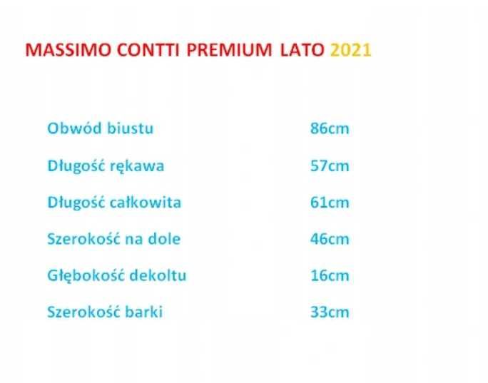 Koszulka damska Massimo Contti Milano premium uni