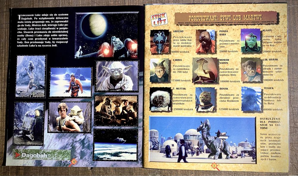 Star Wars - Naklejki Panini - Kolekcjoner 2/97