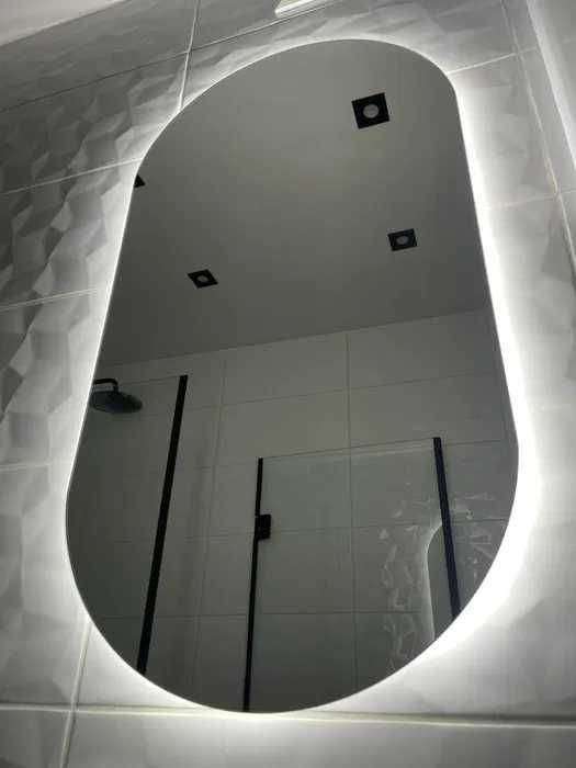 СУПЕР ЦЕНА ОТ ИЗГОТОВИТЕЛЯ! Зеркало круглое овальное с подсветкой