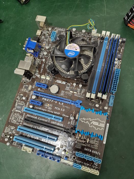 Board Asus P8Z77 + Core i7 3770 + 8Gb Ram64552040120450120