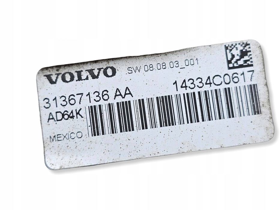 moduł sterownik dyfra volvo v60 2.4 d6 plug in hybrid 31367136 stan bdb