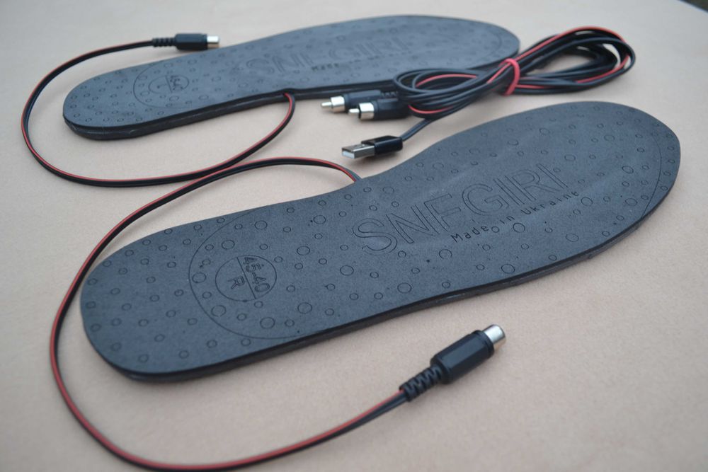 Стельки с подогревом SNEGIRI от Powerbank. Это не массажер, тонометр.