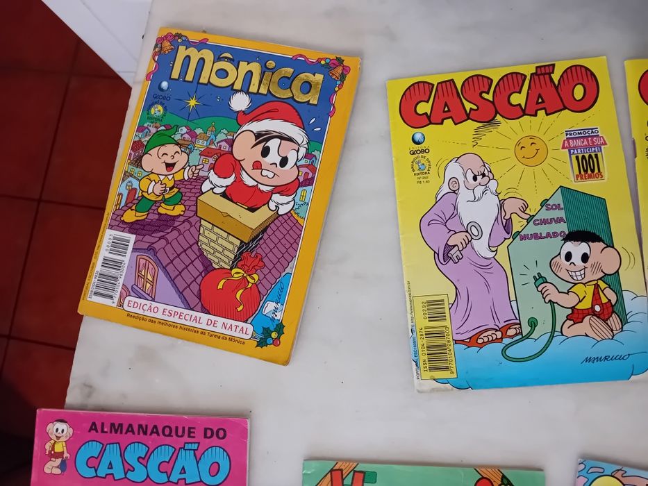 Conjunto de 8 Livrinhos Bandas Desenhadas