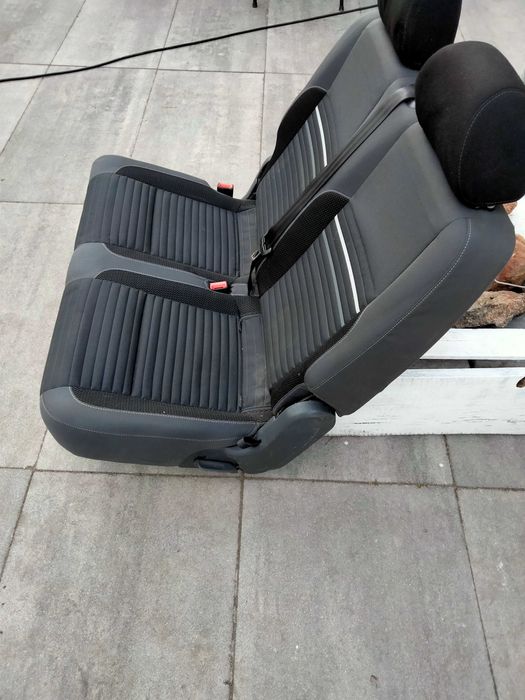 VW CADDY III 3    kanapa fotele 2 rzad siedzenie tylne tyl