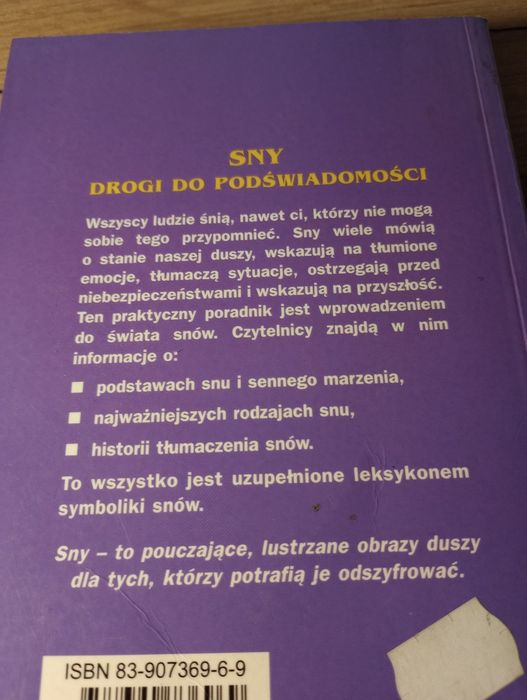 Sennik. Sny - nasze drugie życie. Georg Haddenbach