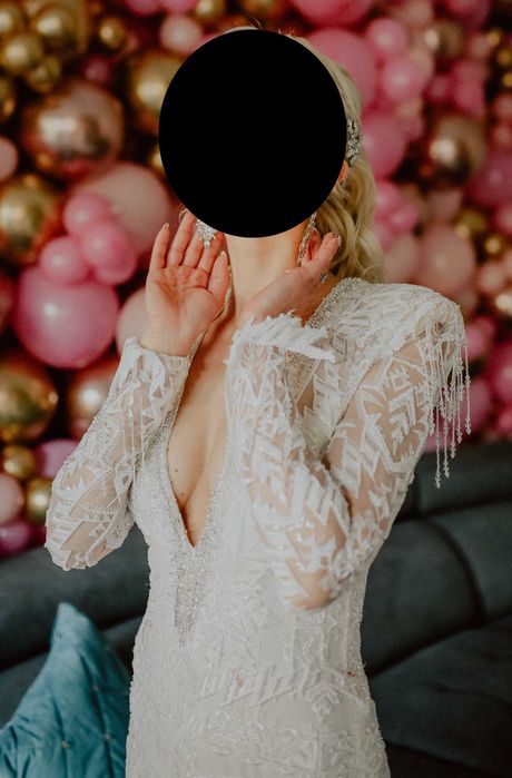 Zjawiskowa suknia PRONOVIAS, glamour ! 2w1