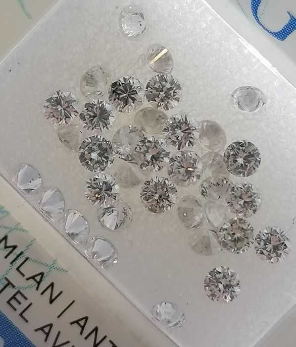 Diamenty naturalne 35szt. 1,81 karat (cts.)