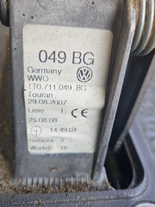 Wybierak Zmiany Biegów Vw Touran I FL 1.4TSI 1T0.711.049.BG