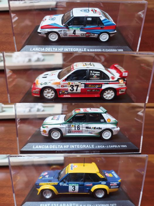 Miniaturas "Os Nossos Campeões de Rally Portugal"