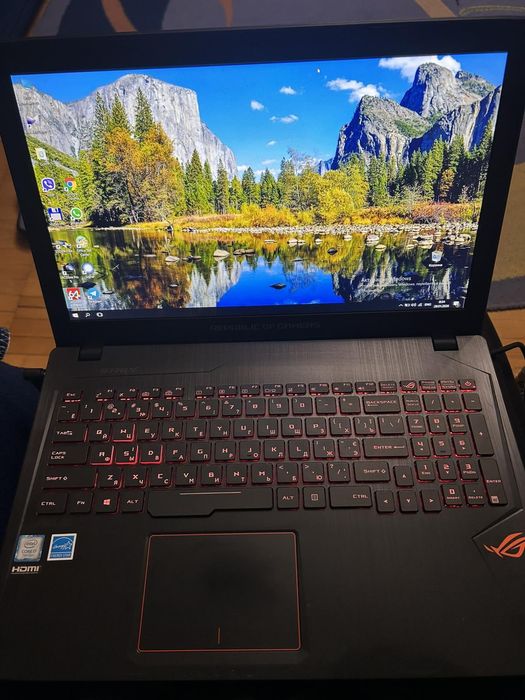 Asus rog strig 16 , 1050TI