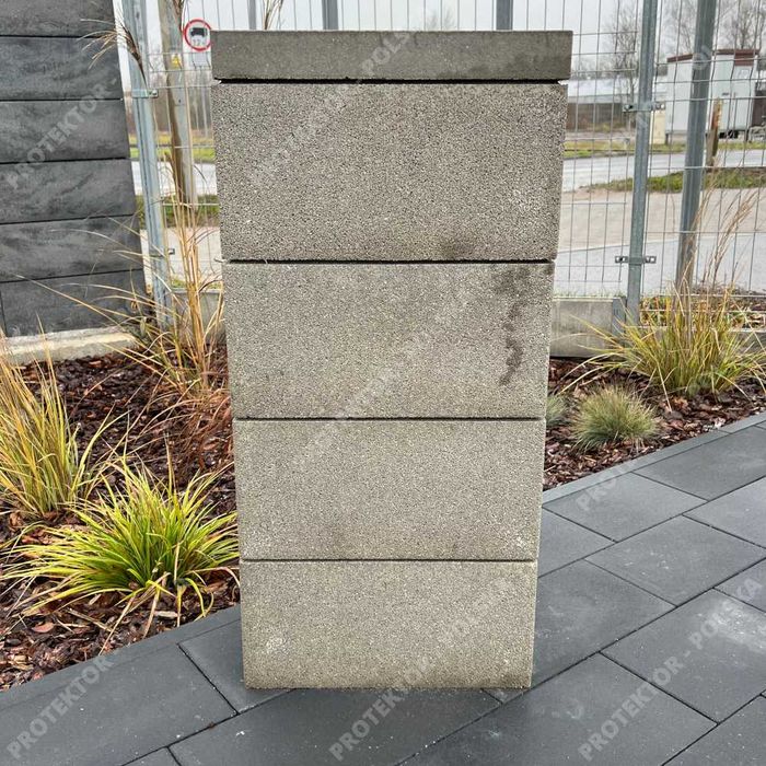 pustak ogrodzeniowy brama podmurówka bloczek przęsło słupek palisada