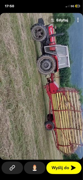 Sprzedam samozbierajaca sip  albo przyczepe pod bole