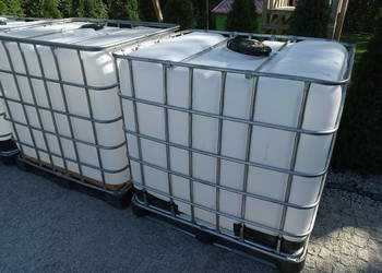 PALETOPOJEMNIK 1000 LITRÓW Mauzer DPPL Beczka Schutz IBC UN Deszczówka