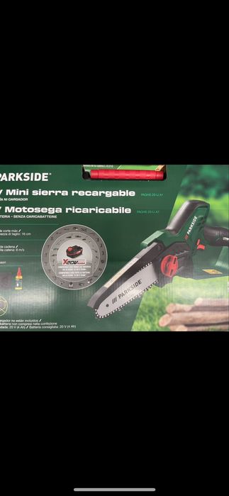 Mini motosserra Parkside 20v