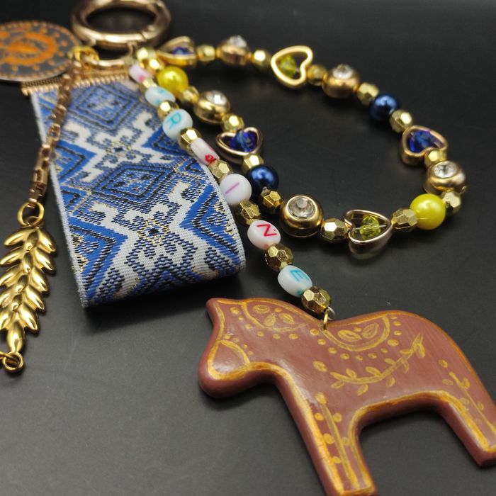 Брелоки з кониками на сумку