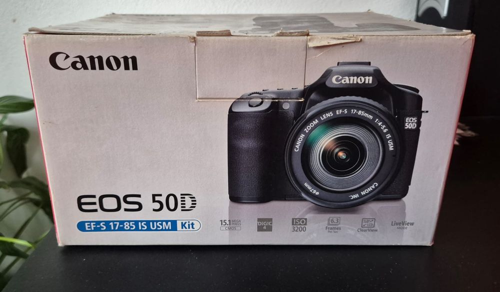 Máquina Fotográfica  canon eos 50d