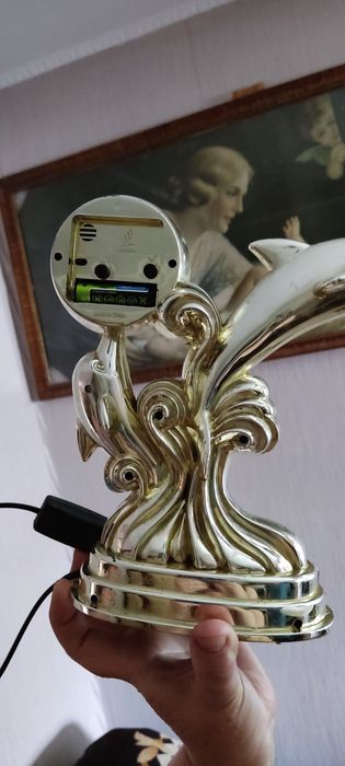 Светильник - часы