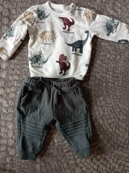 Zestaw bluza spodnie chłopięce 68 cm