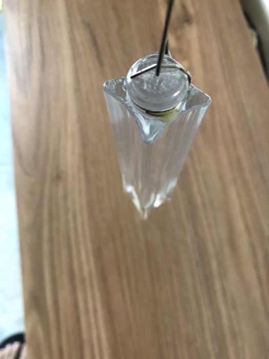 Candelabro Venini Vintage Substituicao Vidro Murano