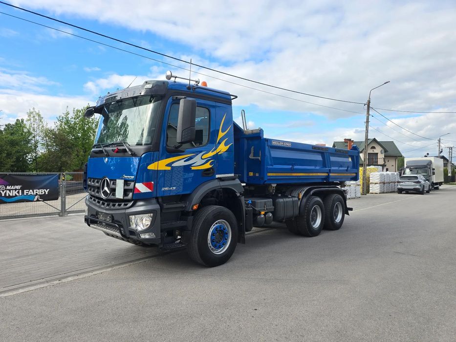 Mercedes-Benz Arocs/BurtMatic/Wywrotka 3 Stronna/Klimatyzacja  Mercedes Wywrotka 3 stronna 6x4 Hydro burta