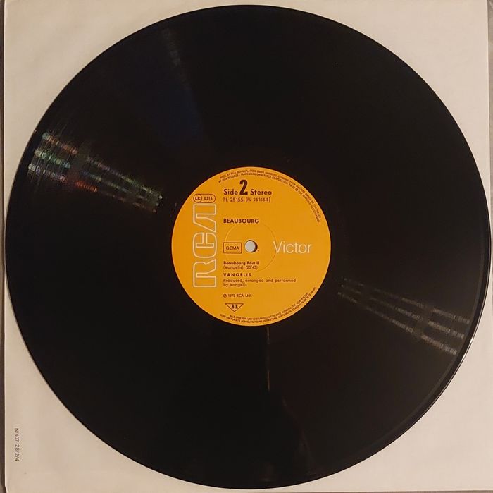 Vangelis   Beaubourg  1978  NM-