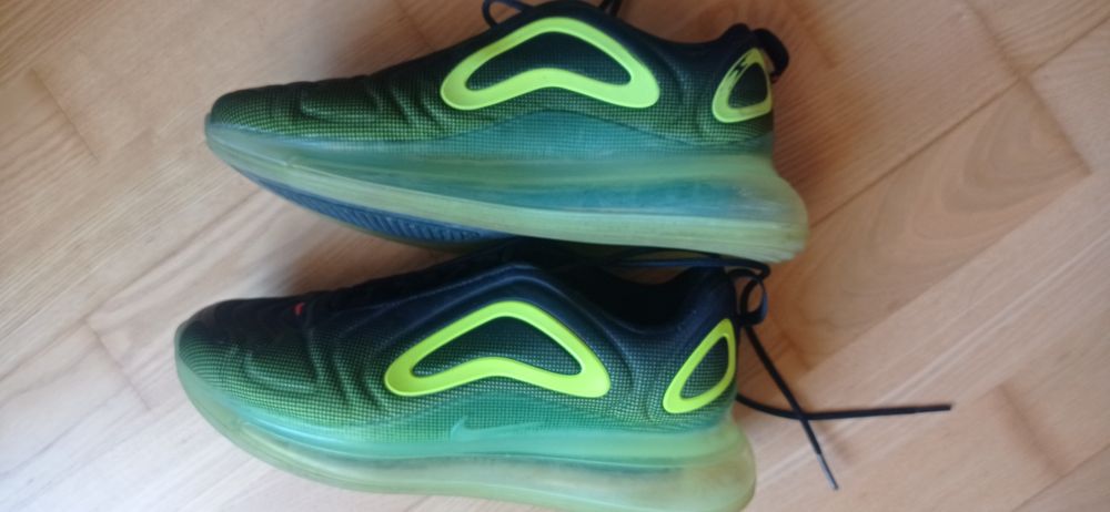 Nike Air Max 720 Black Volt Neon Collection UŻYWANE