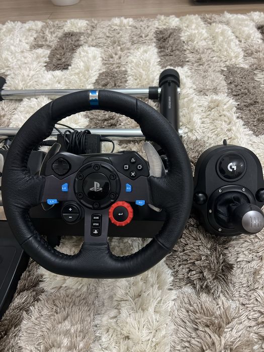 Kierownica logitech shifter + stojak
