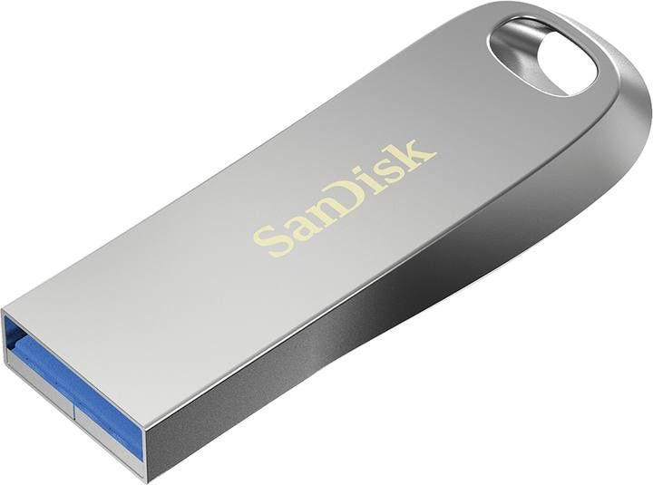 Флеш-накопитель SanDisk 128Gb USB3.2 Ultra Luxe metall 400Mb/s