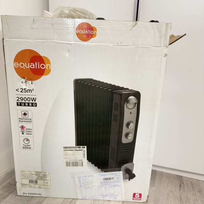Обігрівач 2900w turbo новий в коробці