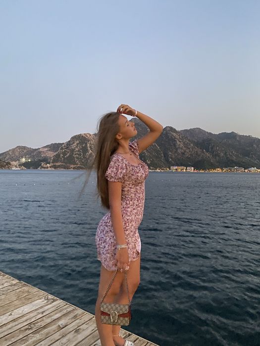 Сукня/сарафан в квіточку