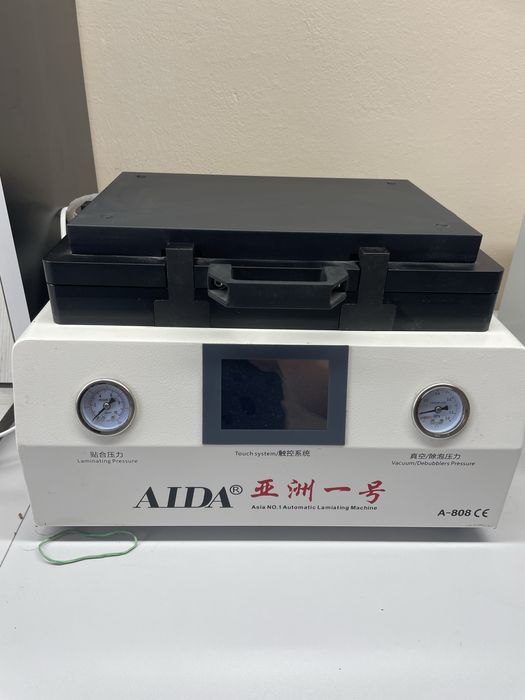 Ламінатор Aida 808, для переклейки дисплеїв до 12 дюймів