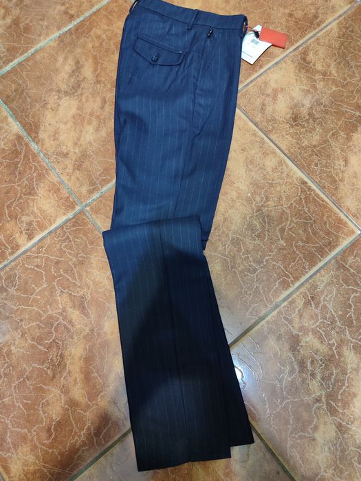 Spodnie meskie garniturowe