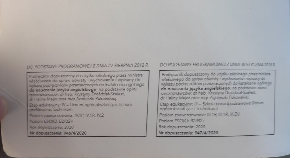 Focus 4 Second Edition B2/B2+ Pearson – podręcznik + ćwiczenia + kody