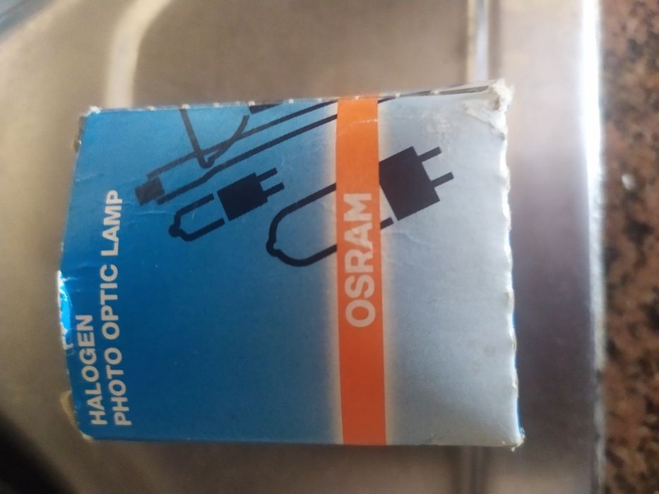 Lampada de halogenio,de 12v e 100w