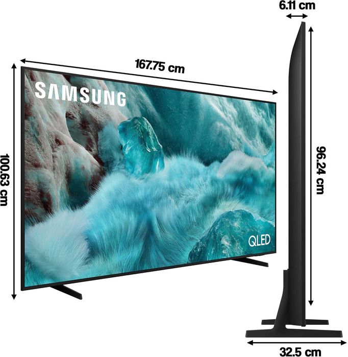 Телевізор Samsung QE75Q7F НОВИНКА Нові! Запечатані!