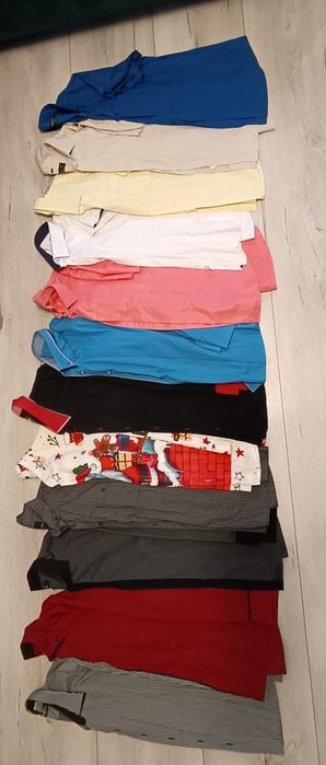 12 koszul + garnitur