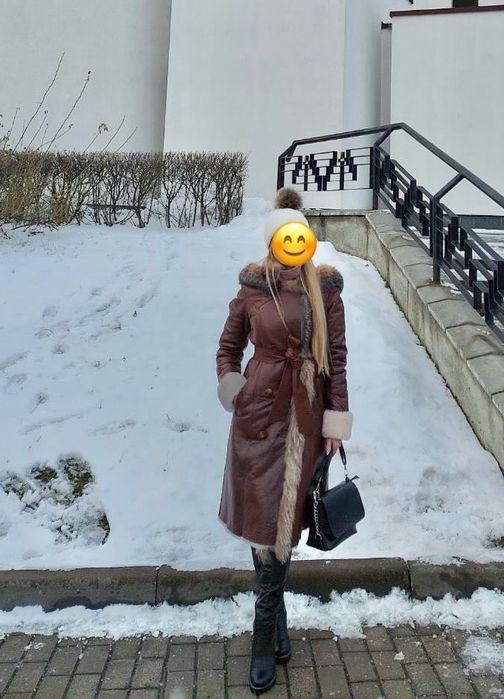 Дублянка натуральна з хутром