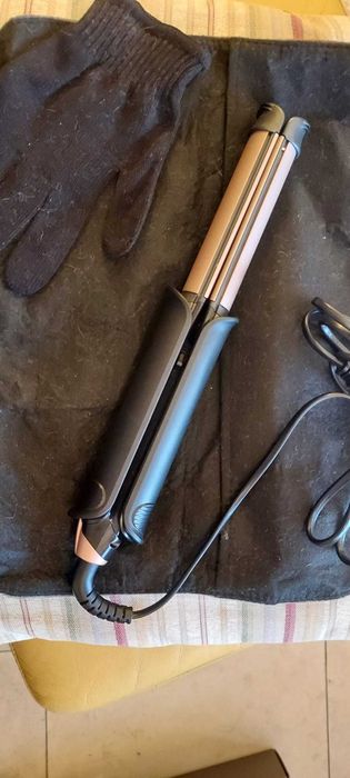 Alisador/ ondulador de cabelo Remington 2 em 1 como novo
