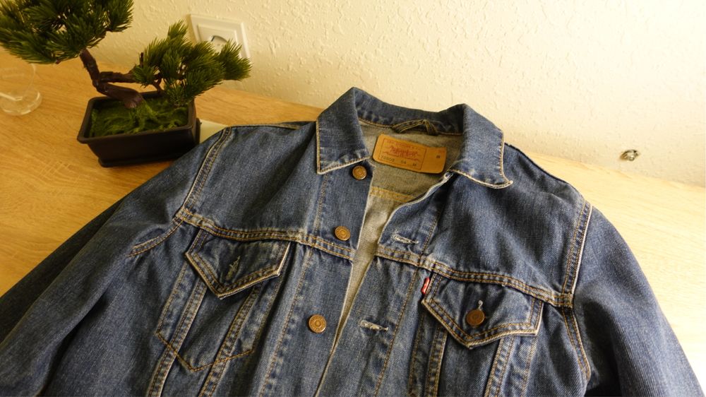 Джинсовка levis унисекс женская мужская джинсовая куртка: 350 грн ...
