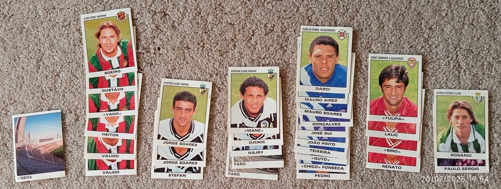Cromos PANINI época 93-94