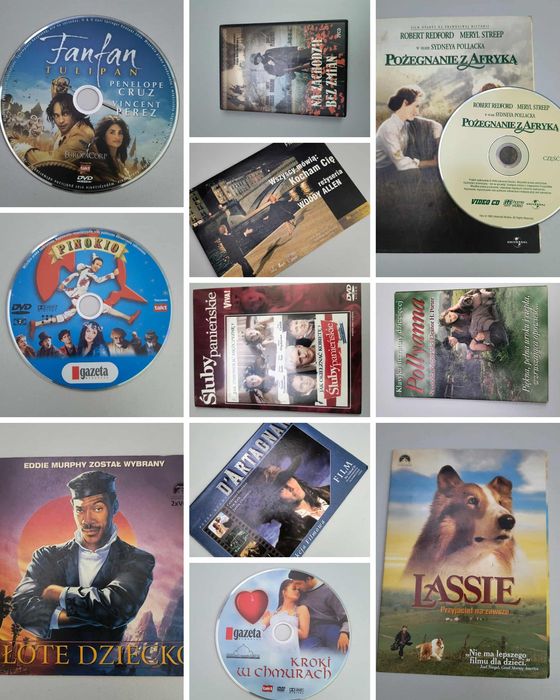 Filmy na płycie 1 szt. 5 zł