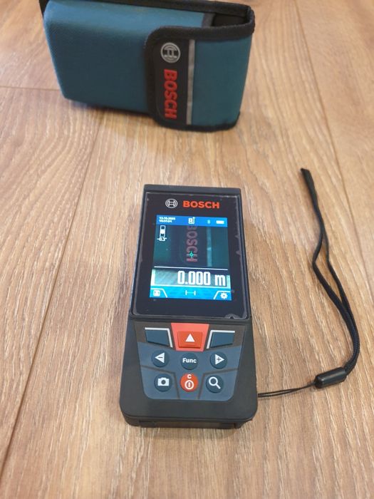 Bosch GLM 120 C dalmierz + etui + folia ochronna LCD GLM120C USB BT